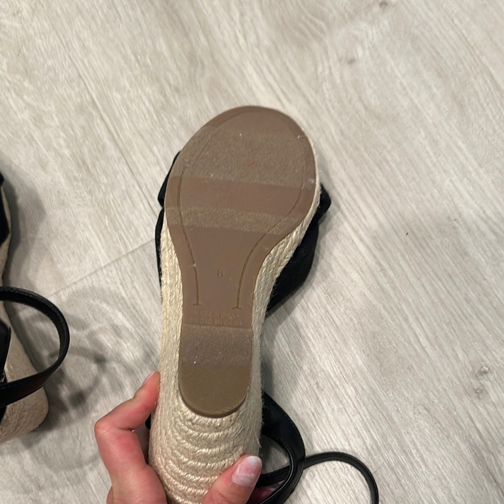 Women's Black Sandals - Picture 5 of 5
